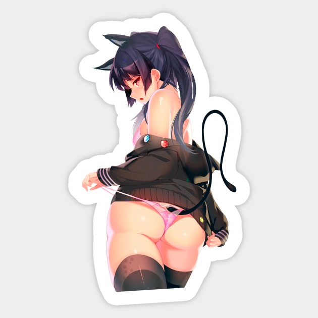 Cute anime girl Sticker by Venandeu